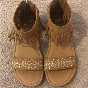 Cat & Jack Fringe Sandals